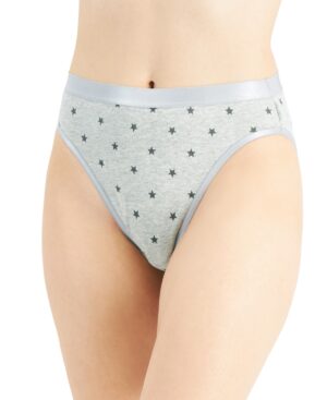 Jenni Womens Hi-Cut Bikini Underwea Star