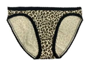 Jenni Cotton Lace Trim Hipster Wild Leo - Image 2