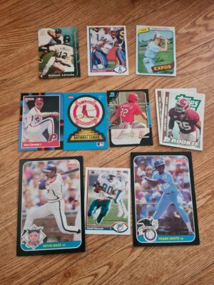 Lot of 10 Sports Memoribilia Baseball Basketball & more