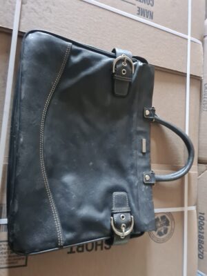 Black computer bag franklin covey