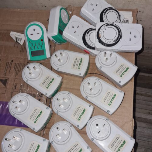 Lot of Apollo 11 Timer Plugs
