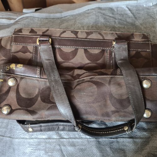 Brand name handbag gently used