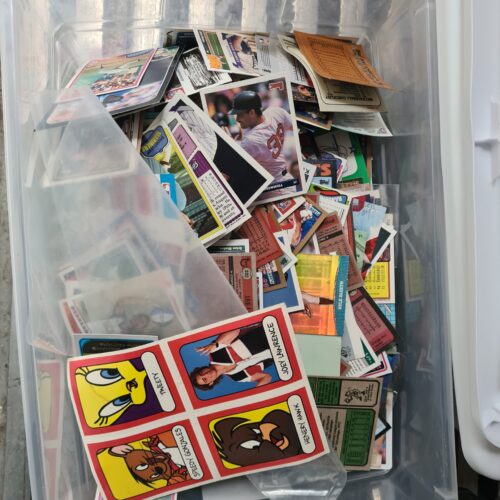 Larfe box 2 of sports cards