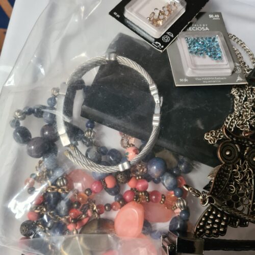 Assorted jewelry decorative crystala